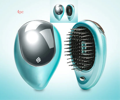 Mini Electric Massage Comb with Ion Vibration